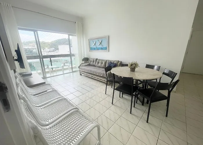 Pe Na Areia: 3 Dorms Com Vista Deslumbrante