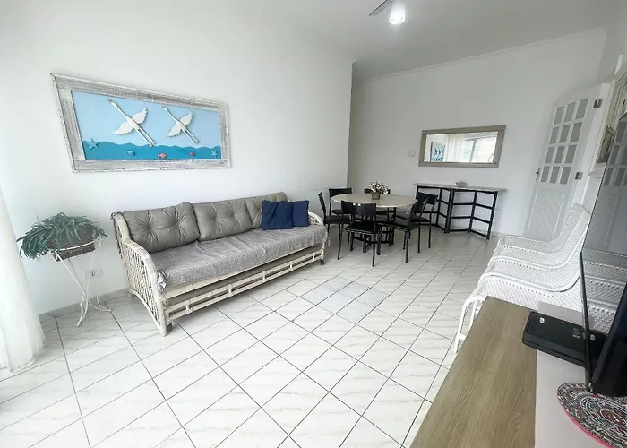 Pe Na Areia: 3 Dorms Com Vista Deslumbrante